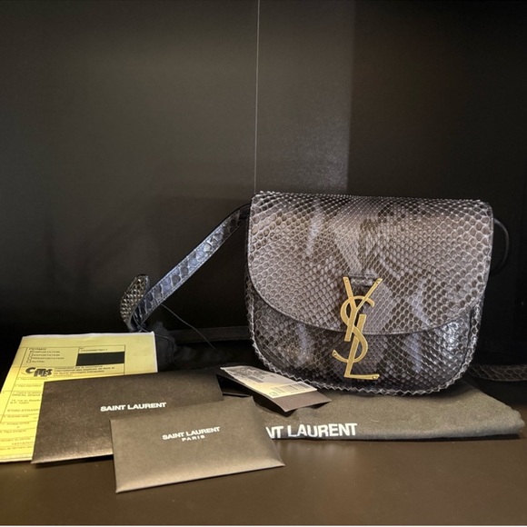 SAINT LAURENT Python Bag - Picture 1 of 11